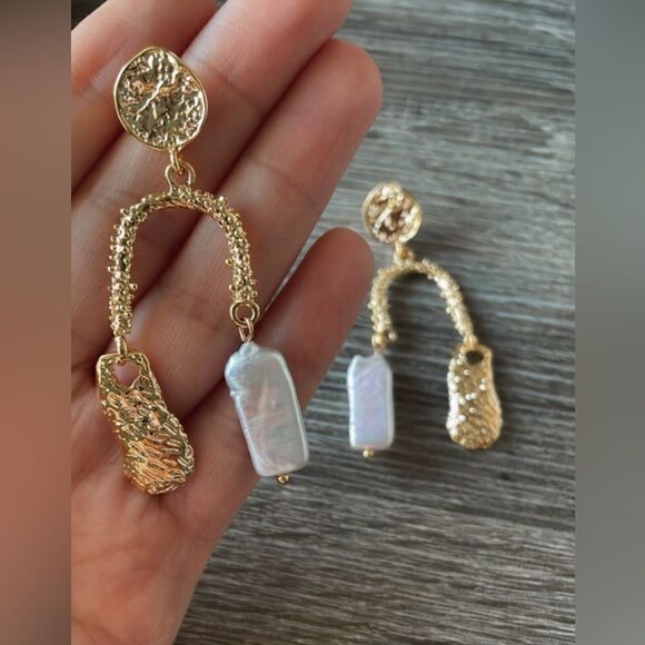 PearlāDropāearringsāA307 - Picture 6 of 6